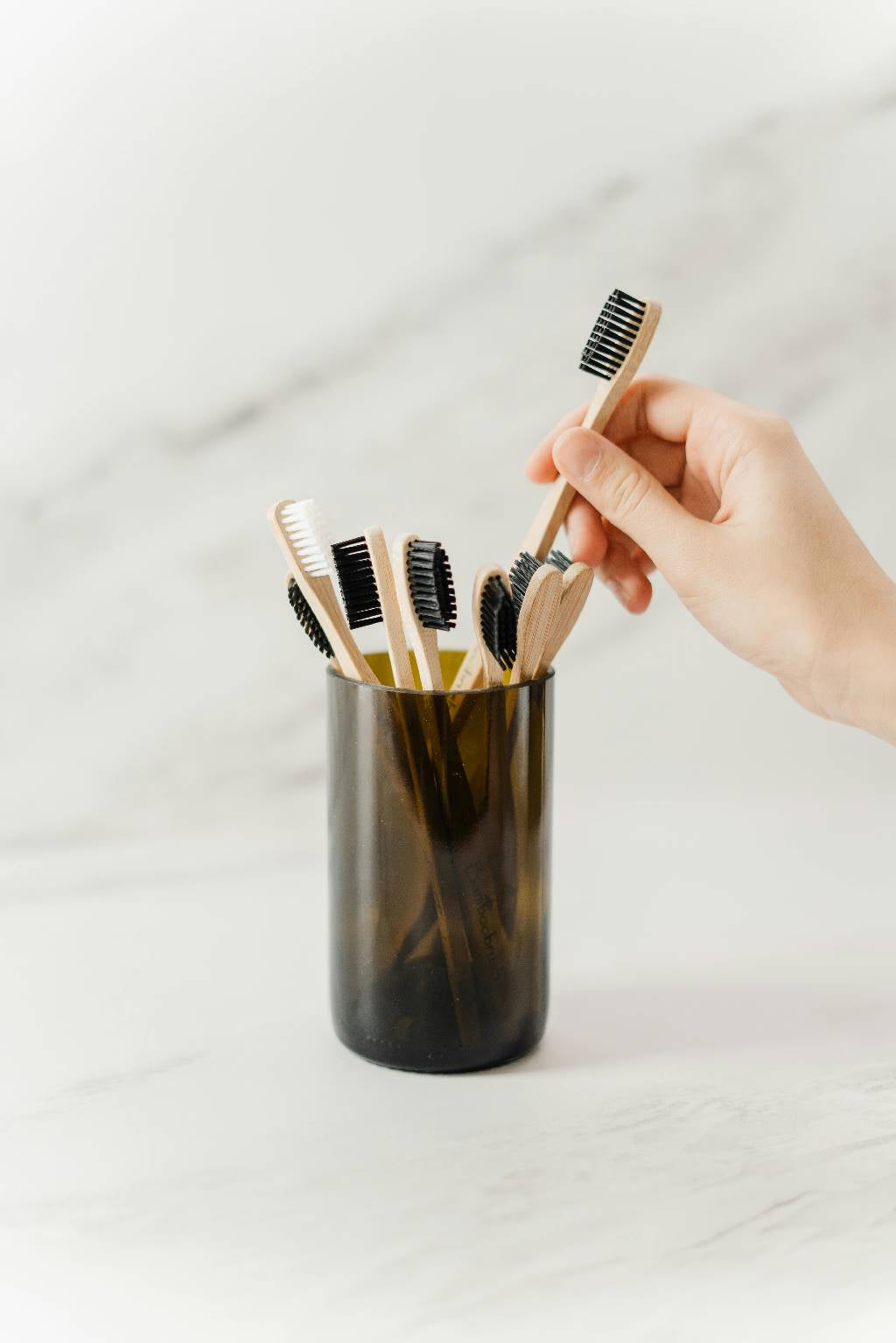Life Protection 100% Organic Bamboo Toothbrush For adults with Charcoal Bristle Soft Toothbush (8 pieces )